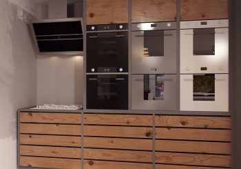 طراحی دکوراسیون داخلی مغازه لوازم خانگی