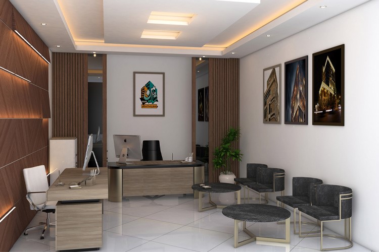 دکوراسیون داخلی مغازه املاک
