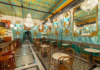 طراحی دکوراسیون کافه