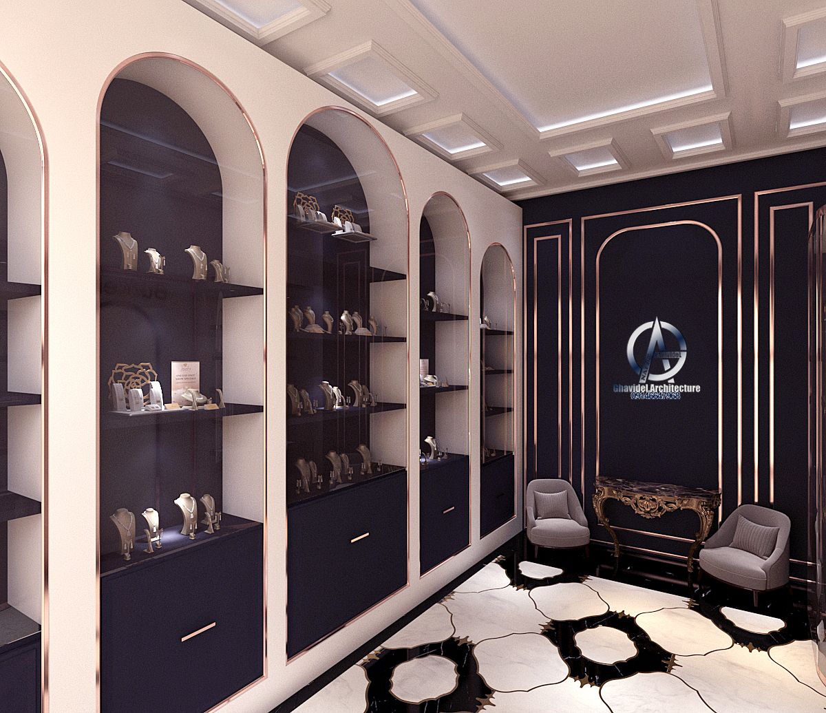 فضای داخلی مغازه و نحوه چیدمان