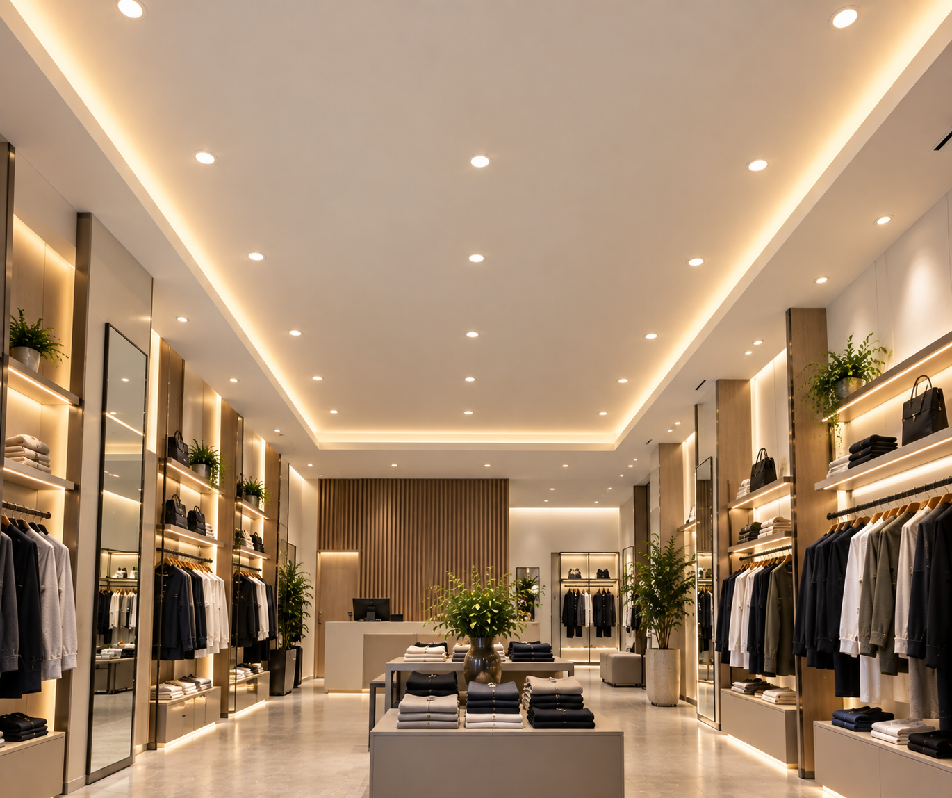 طراحی سقف مغازه کوچک